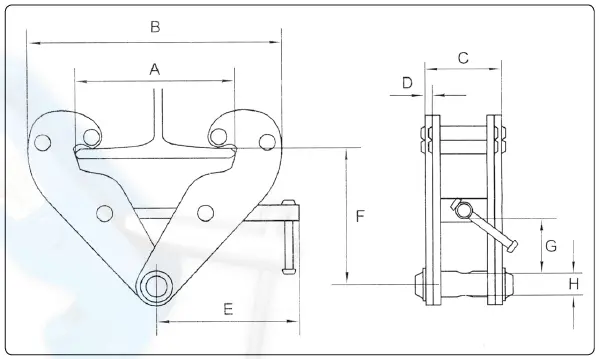 SEALEY-BC-Series-Beam-Clamp-5tonne-fig-1