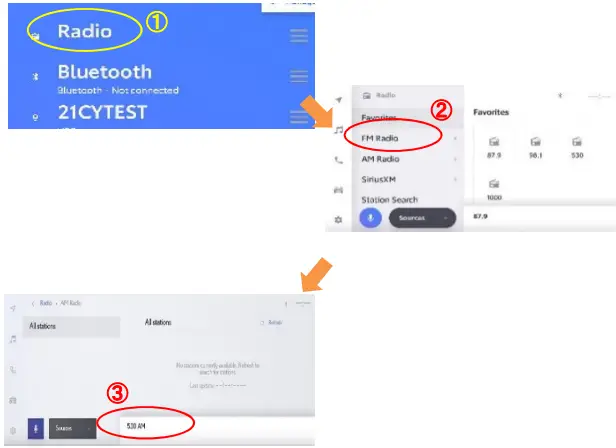 Panasonic AT2201 Car Navigation A01