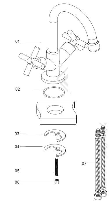 BORMANN BTW5022 Sink Faucet Montenegro -