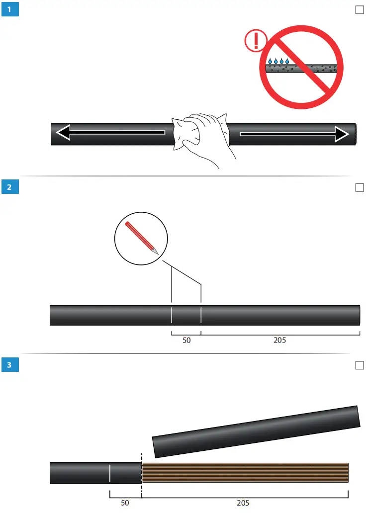 ENSTO CIT1 2402L Cold Shrink Indoor Term - fig 2