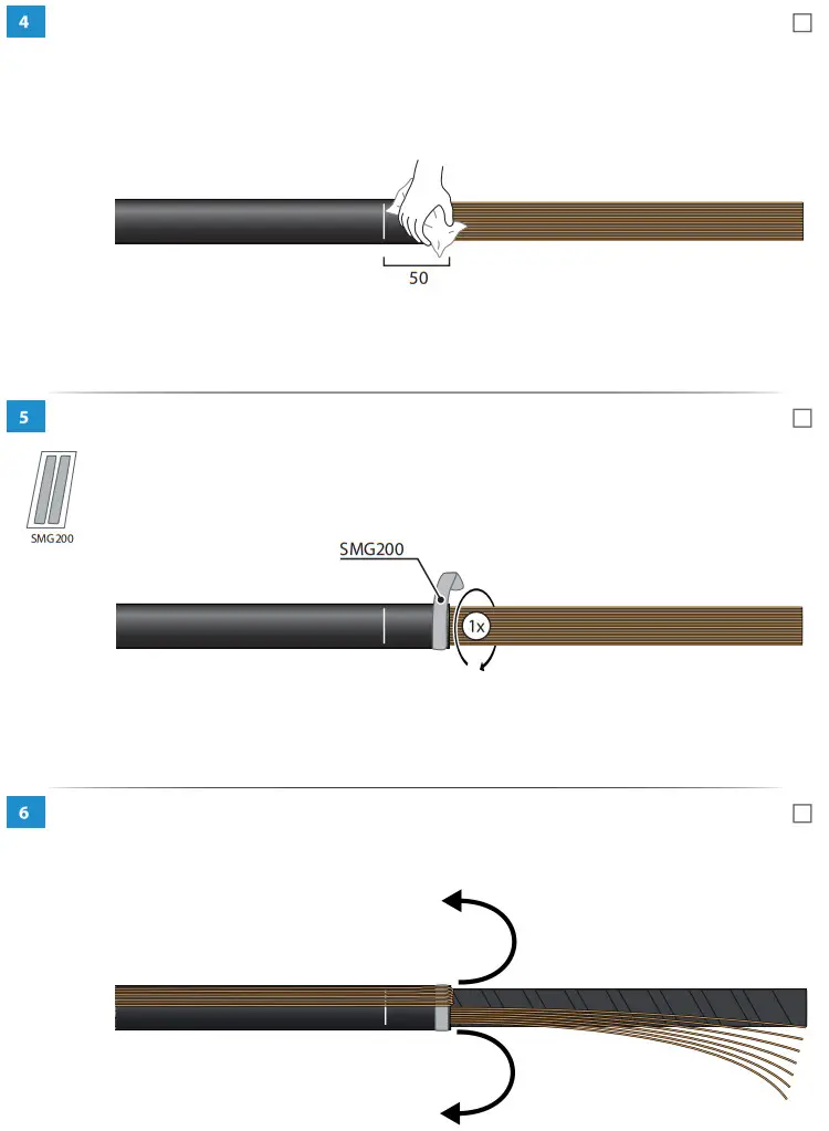 ENSTO CIT1 2402L Cold Shrink Indoor Term - fig 3