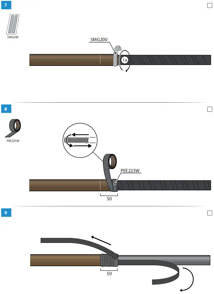 ENSTO CIT1 2402L Cold Shrink Indoor Term - fig 4