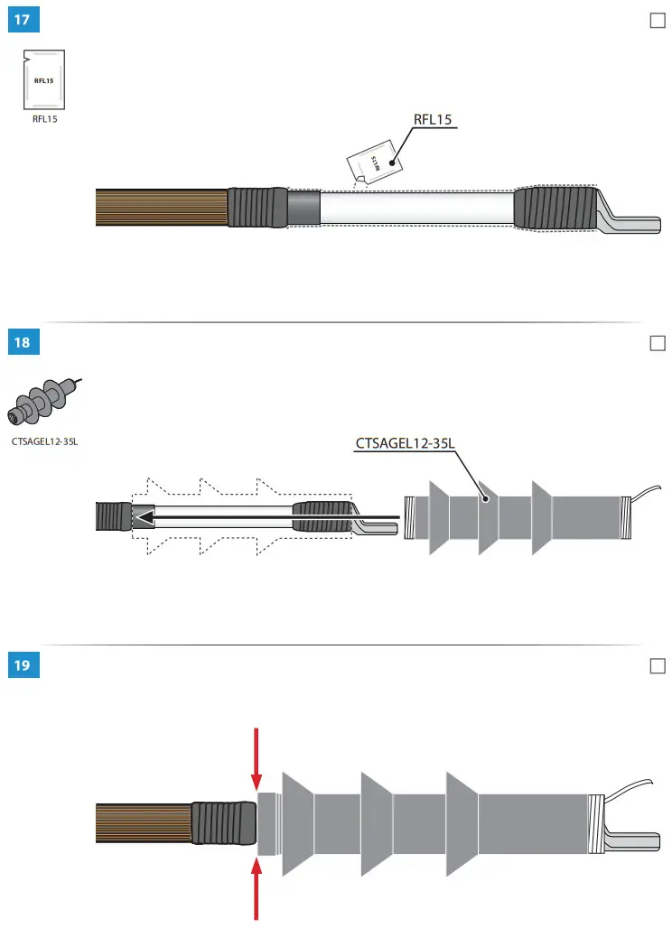 ENSTO CIT1 2402L Cold Shrink Indoor Term - fig 8