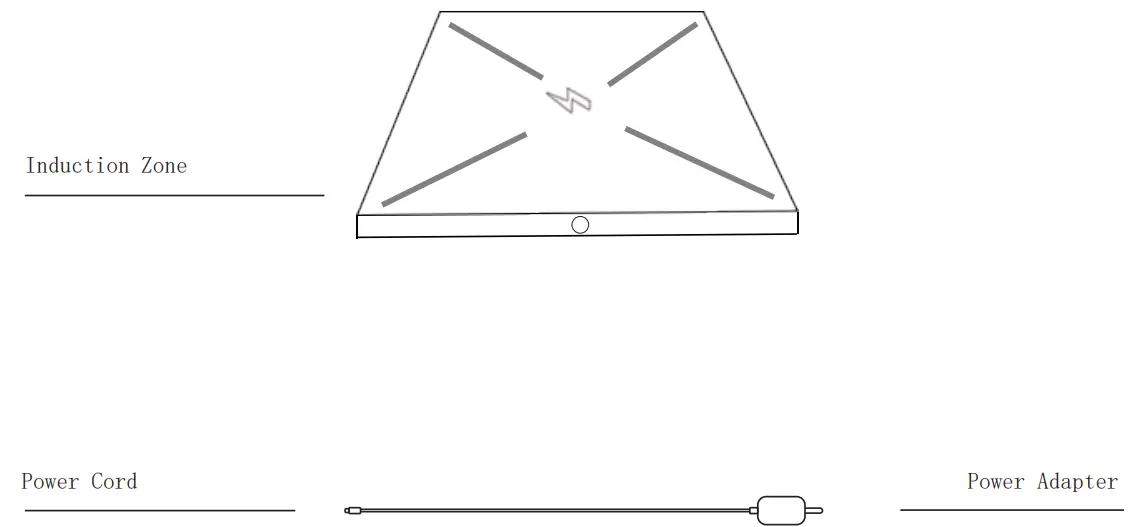 NINGBO XE50 A Wireless Charger-Power Adapter
