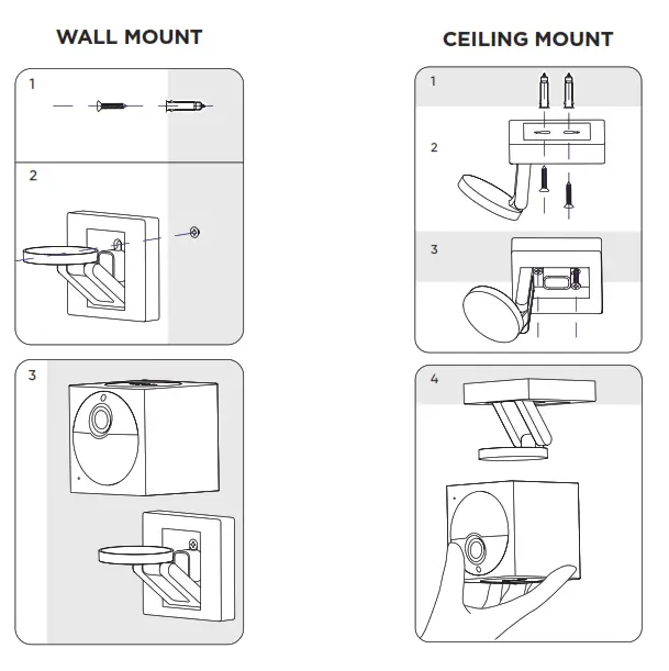 Roku SE Outdoor Camera - WALL MOUNT