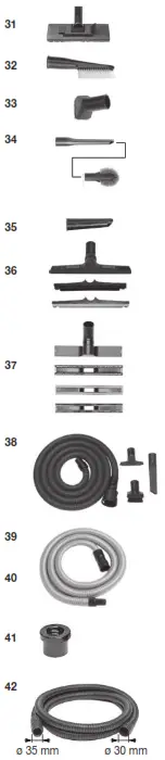 metabo ASR 25 L SC All-Purpose Vacuum Cleaner - icon5