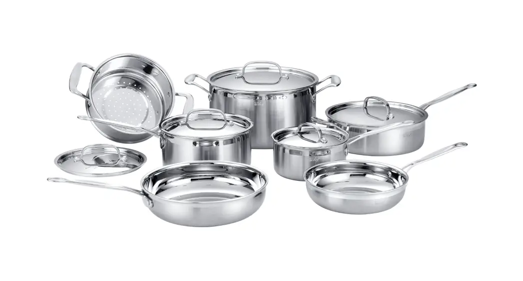 Deco Chef Dgcws01 12 Piece Stainless Steel Cookware Set Instruction Manual
