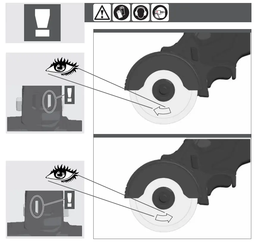M12FCOT-0 M12 FCOT-0 Fuel Cut Off Tool 12V Bare Unit Operatimg illustration