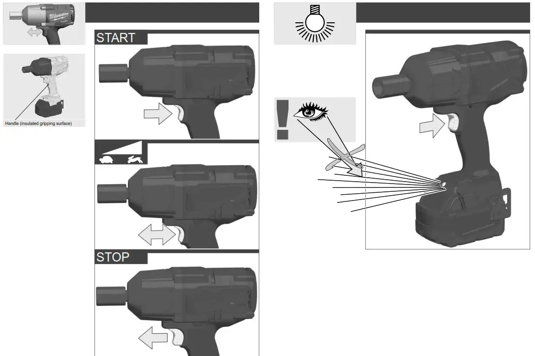 milwaukee M18 FHIWP12 Fuel Cordless Impact Wrench - fig4
