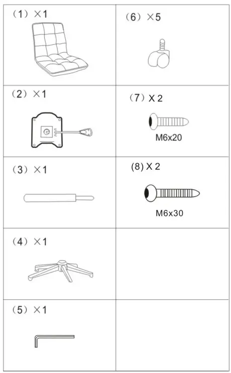 PORTHOS-HOME-SKC014- Leann-Adjustable Office-Chair-FIG-1