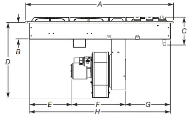 Whirlpool W11125095C 30 Inch and 36 Inch Gas Downdraft Cooktop - 4