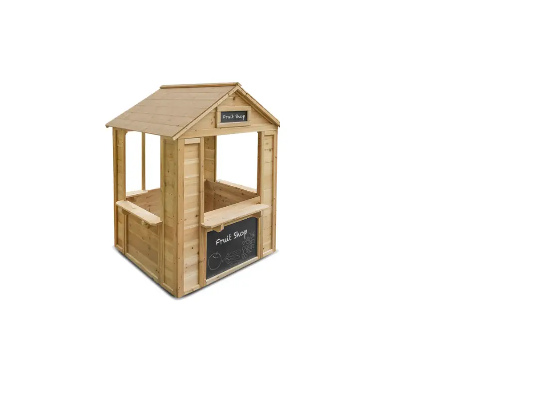 Lifespan Kids Lkch-chino611 Café Chino Wooden Cubby House User Manual