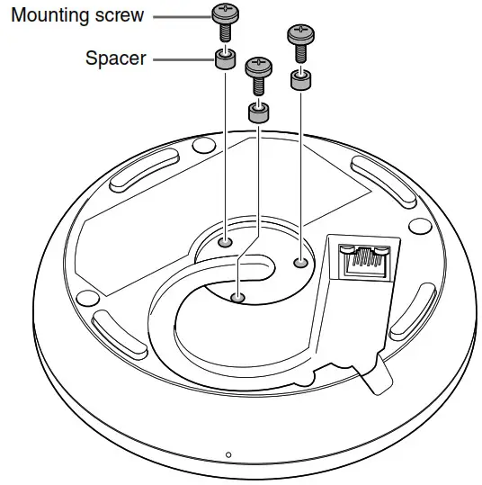 YAMAHA RM-TT Boundary Microphone - mounting holes