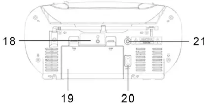 soundmaster SCD1800 Radio CD Player-3