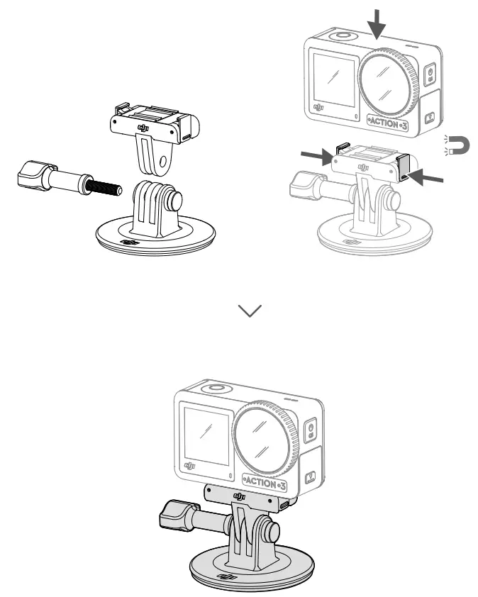 dji Osmo Action 3 Adventure Combo Camera fig 4