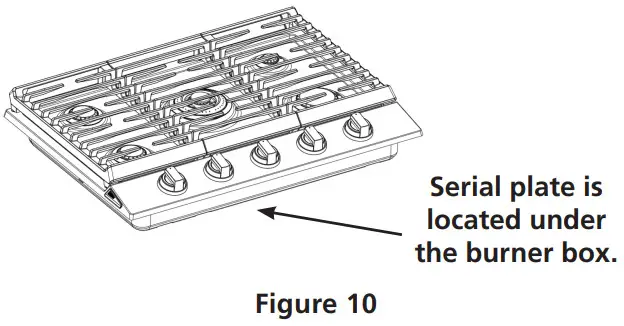 FRIGIDAIRE FCCG3627A 36 Inch Gas Cooktop with 5 Burners - Figure 11