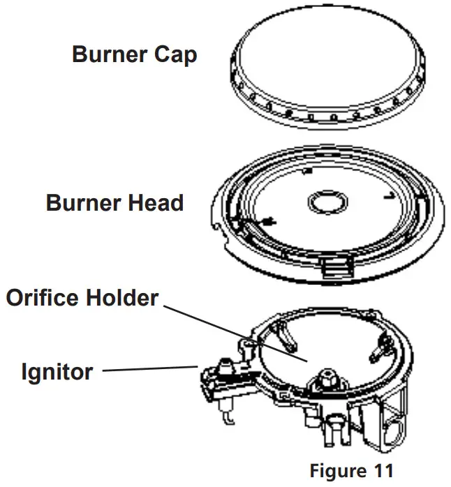 FRIGIDAIRE FCCG3627A 36 Inch Gas Cooktop with 5 Burners - Figure 12