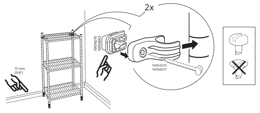 IKEA OMAR Shelving Unit - 16