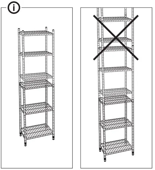 IKEA OMAR Shelving Unit - 17