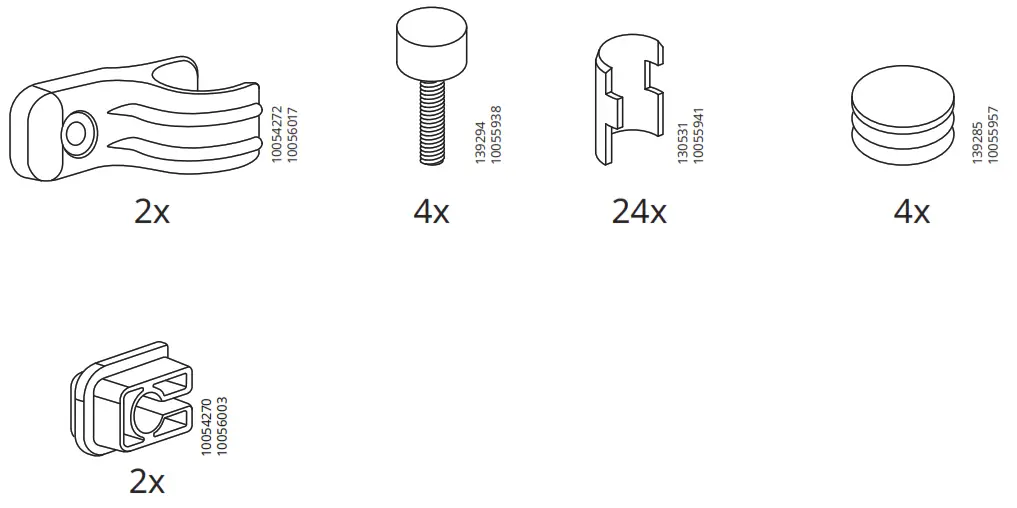 IKEA OMAR Shelving Unit - 3