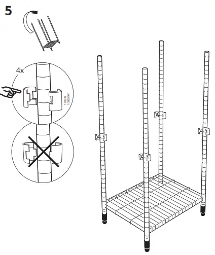 IKEA OMAR Shelving Unit - 9