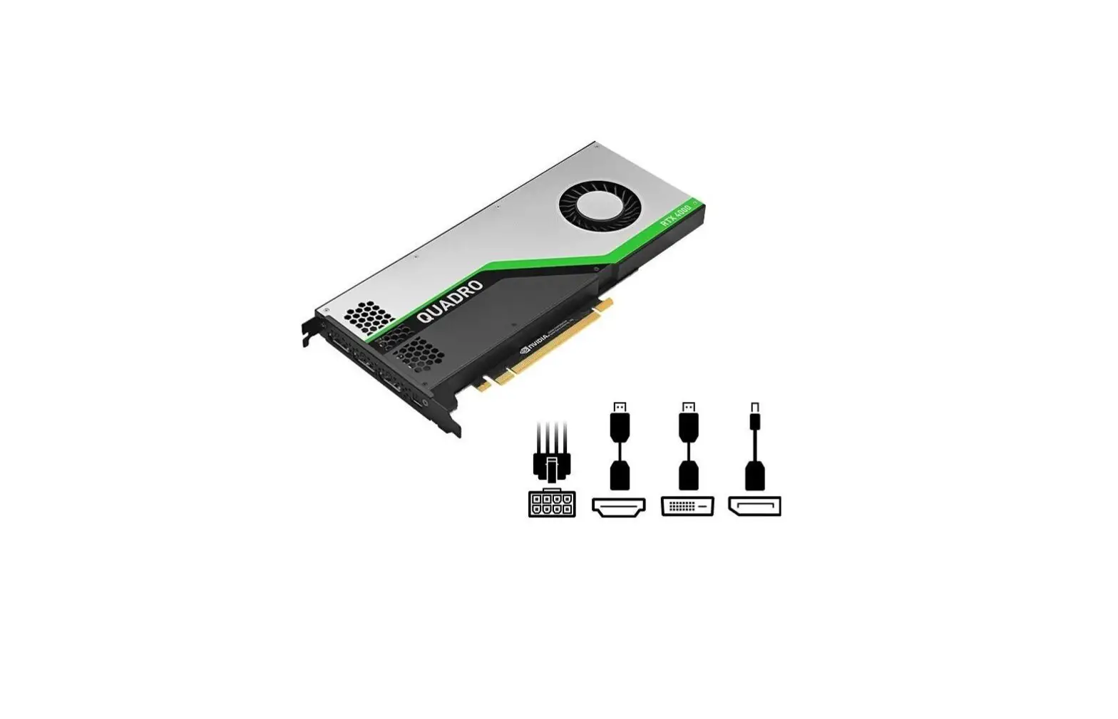 Nvidia Pny Quadro Rtx 4000 Vcqrtx4000-bsp Graphics Card User Guide