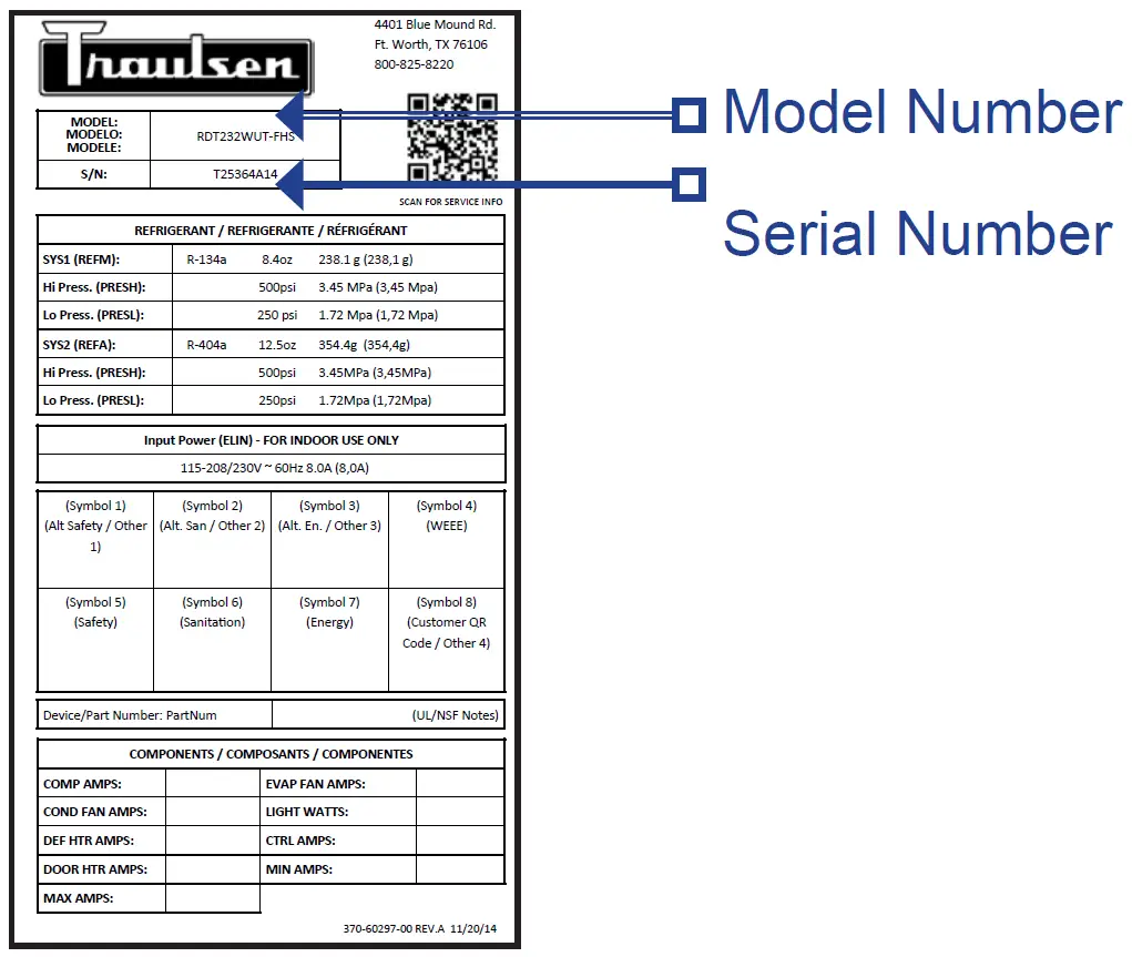 Traulsen-R-&- A-Series-Commercial-Refrigerators-and-Freezers-Owner-FIG-22