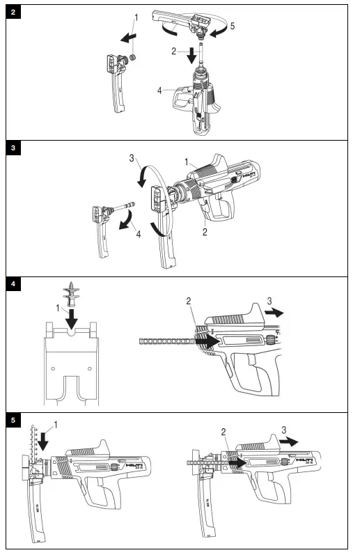 HILTI DX 76 PTR Powder Actuated Tool - fig 2