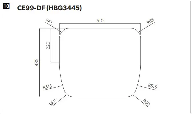 DOMETIC HBG 3445 Cooktop and Combinations Installation Guide - CE99-DF
