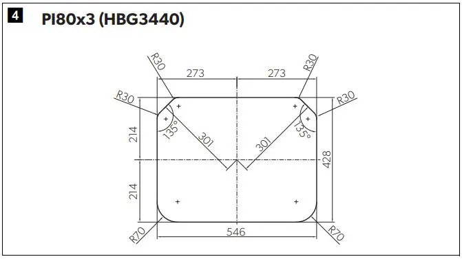 DOMETIC HBG 3445 Cooktop and Combinations Installation Guide - PI80x3