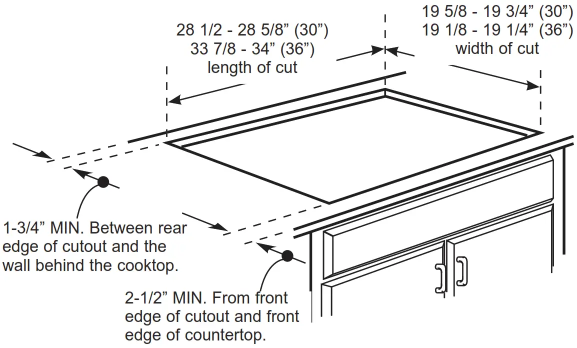 RADIANT 30 and 36 Inch Electric Cooktop - Figure 7