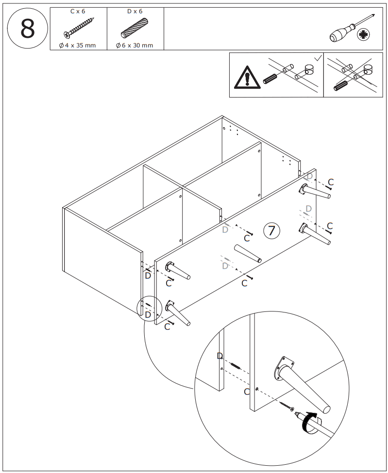FUFU GAGA LJY KF200107-01 2 Door Multi Functional Storage Cabinet Chest - 9