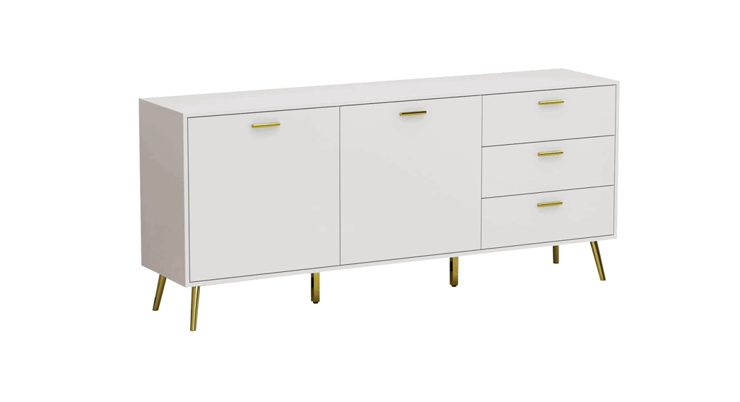 Fufu Gaga Ljy-kf200107-01 2-door Multi Functional Storage Cabinet Chest Instruction Manual