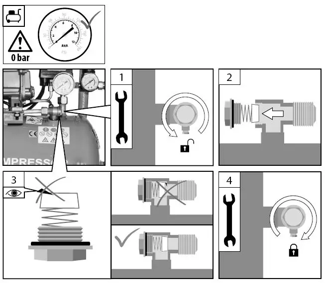 Gude 50129 260 10 50 Compressor-14