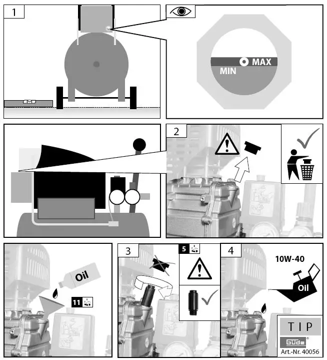 Gude 50129 260 10 50 Compressor-4