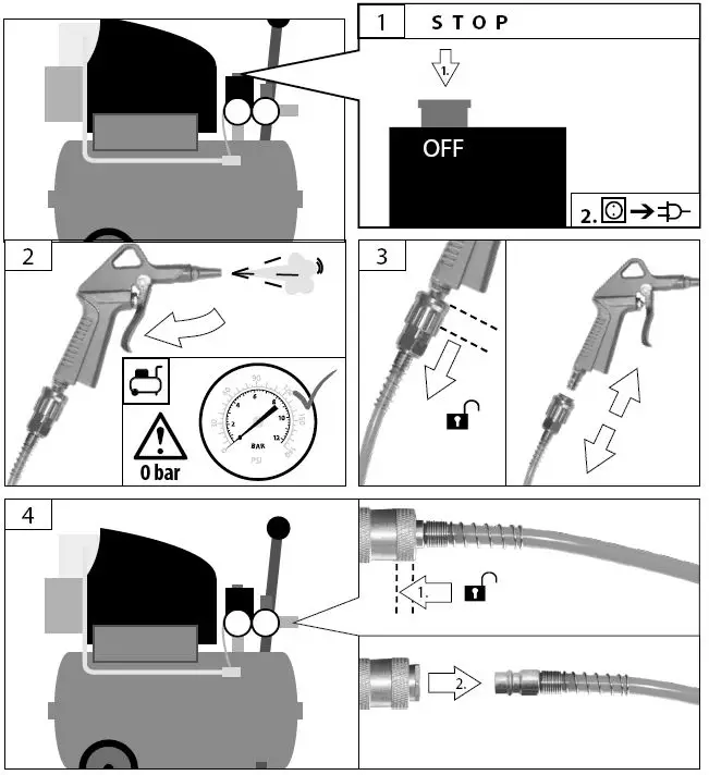 Gude 50129 260 10 50 Compressor-9
