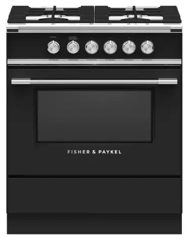 FISHER PAYKEL 81818 Black Kickstrip for Classic Freestanding Range -
