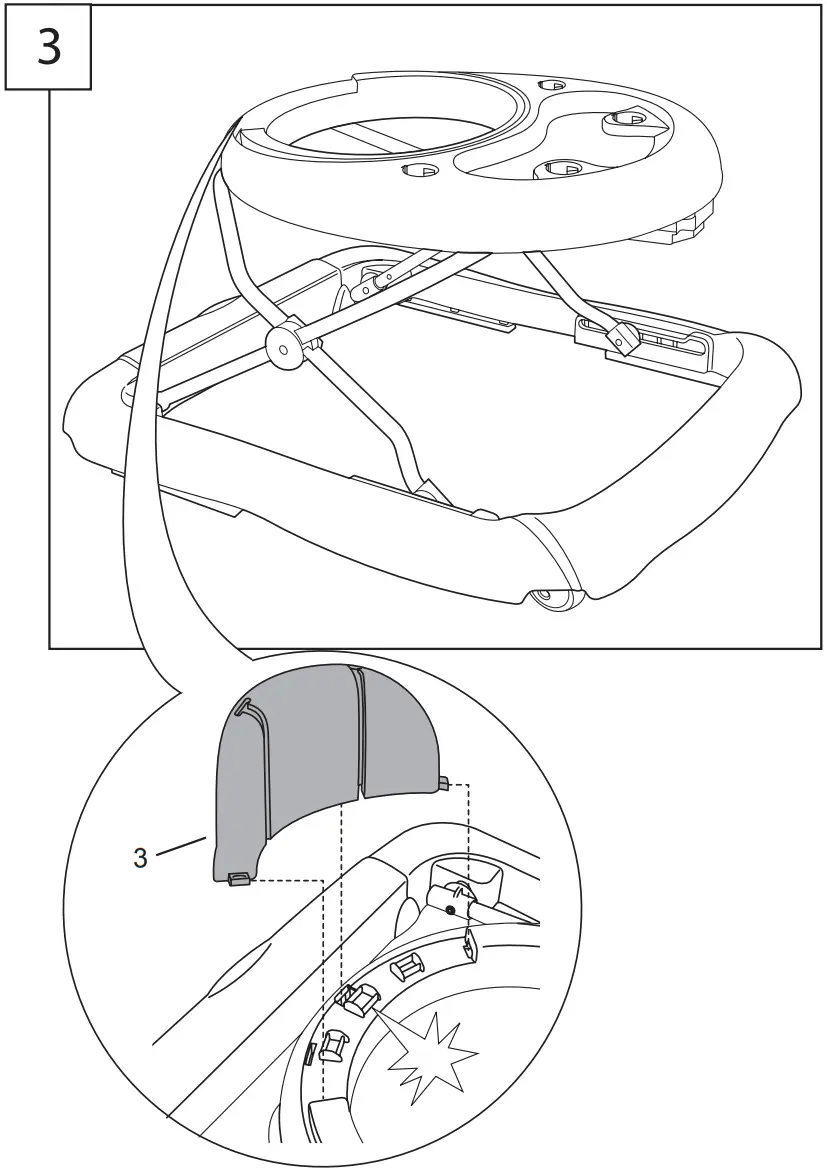 bright starts 10924 WWC Giggling Safari Walker - Figure 4