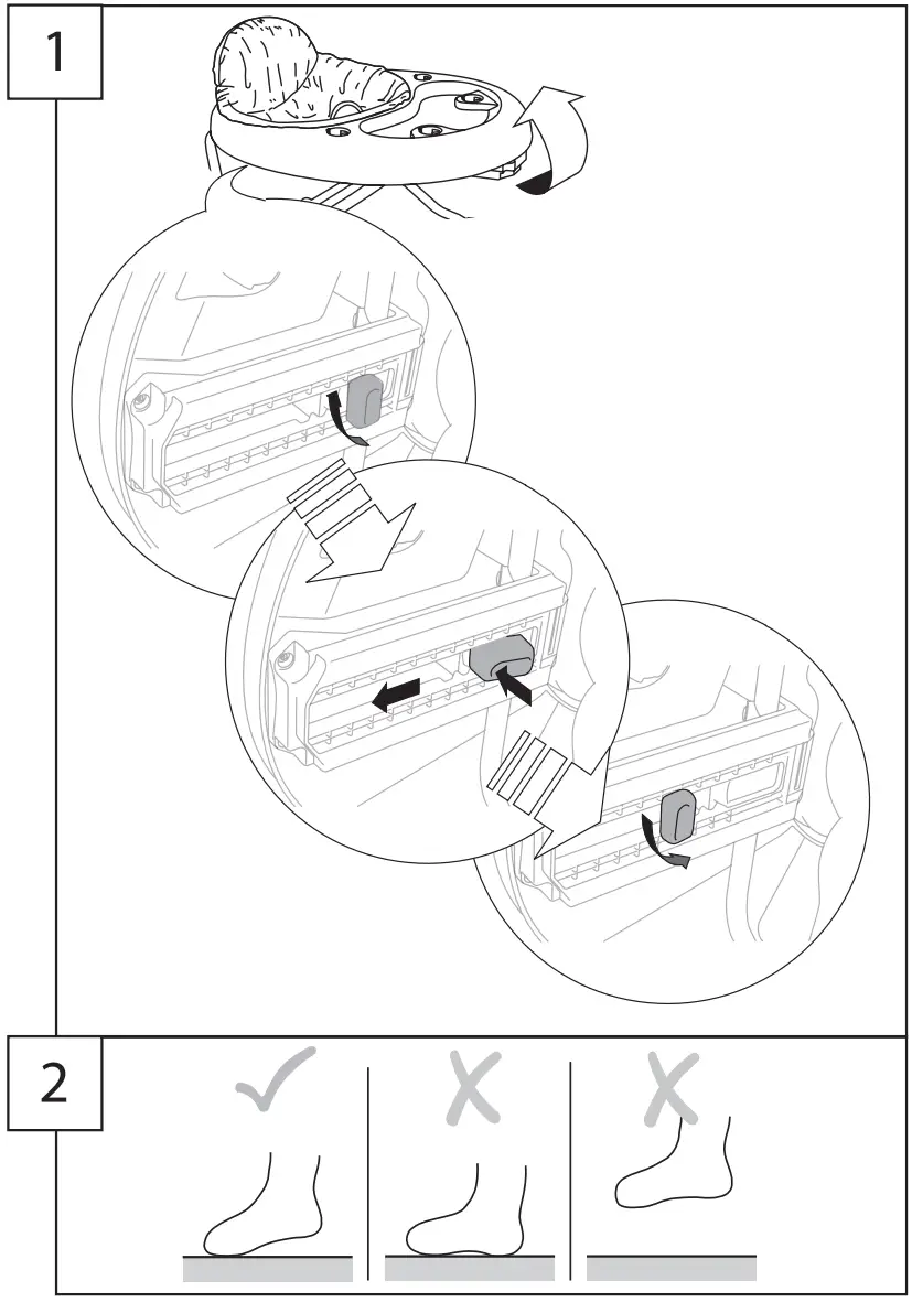 bright starts 10924 WWC Giggling Safari Walker - Figure 7