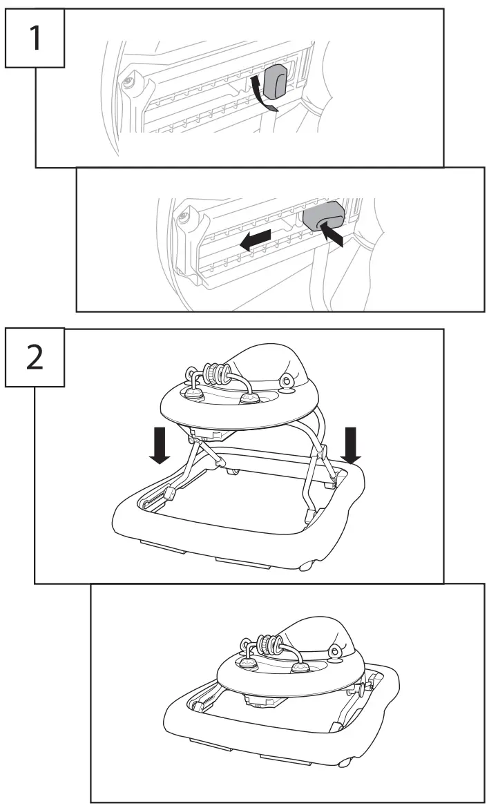 bright starts 10924 WWC Giggling Safari Walker - Figure 9