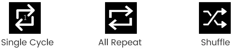 JOLIKE M1 32GB Digital Voice Recorder mp3 player - Playback