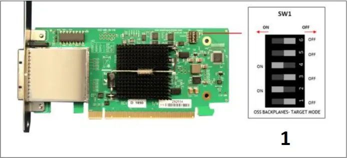 OSS-PCIe-BP-2019 - Target Card
