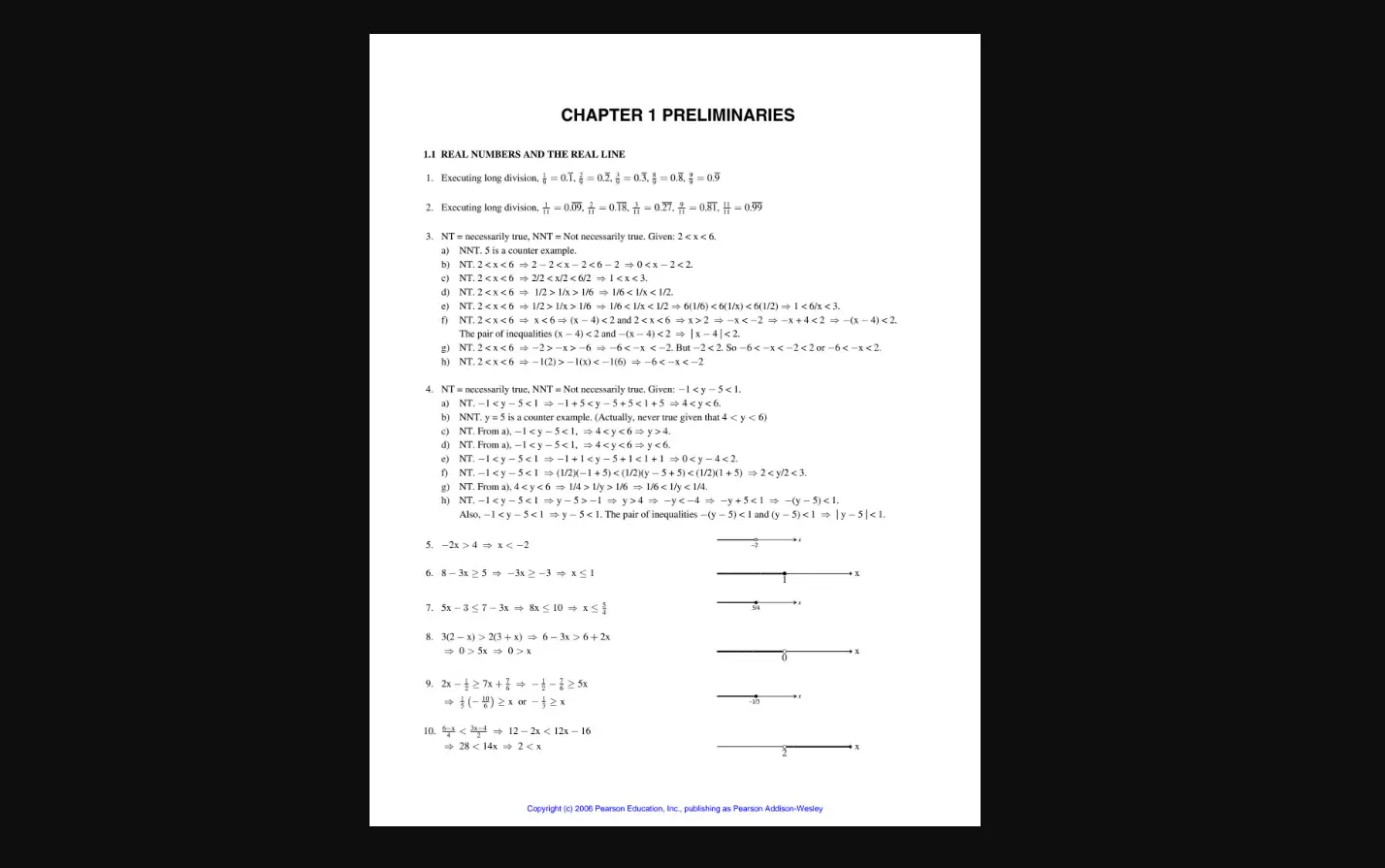 Study Pool Ismt11_c01_a Thomas' Calculus 11th Edition Solution User Manual