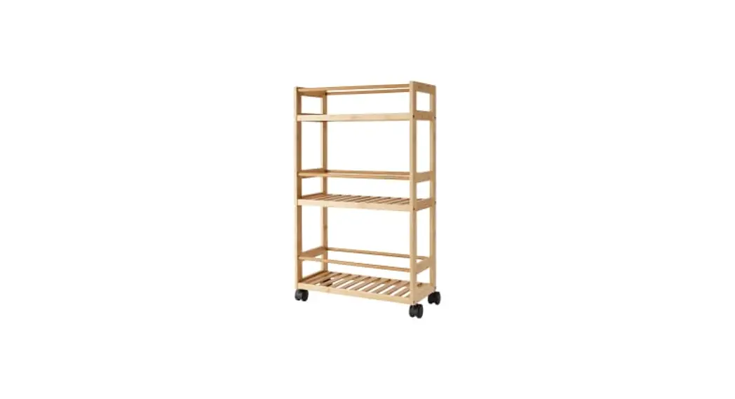 Kmart 43148363 Bamboo Slim Line Trolley Instruction Manual