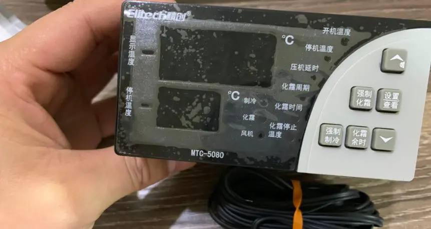 Elitech Mtc-5080 Digital Temperature Controller Universal Thermostat User Manual