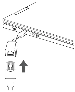 Connecting LAN Adapter
