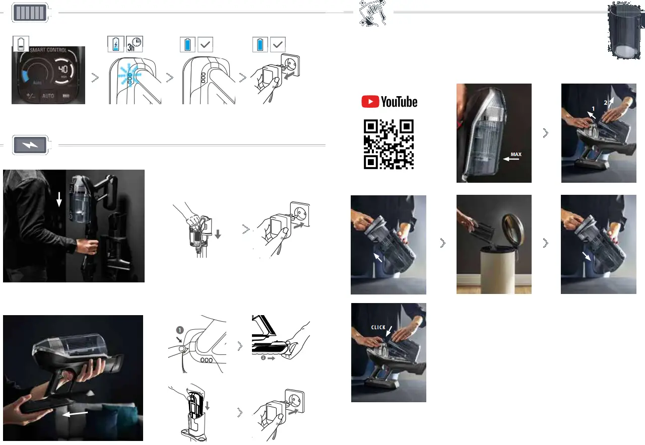 Rowenta FLEX 14.60 X Force Animal Cordless Vacuum Cleaner - Figure 6