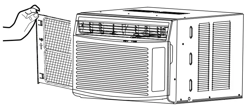 GE APPLIANCES AHTE06 Electronic Window Air Conditioner - FIGURE 3