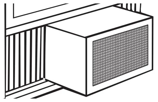 GE APPLIANCES AHTE06 Electronic Window Air Conditioner - FIGURE 4