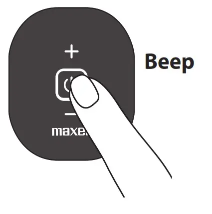 maxell MXES-FR230 Foot Use EMS Sport Device-Beep